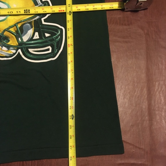 Vtg 90s Packers Graphic Tee L - Picture 7 of 7